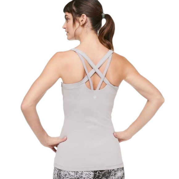 lululemon athletica Tops - Lululemon Rally Your Heart Tank in Mauve Size 6